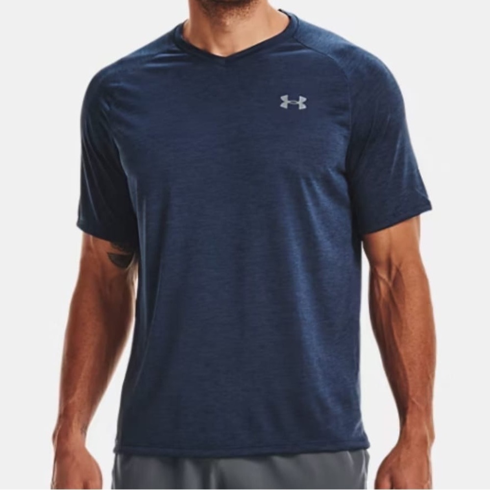Under Armour Men's Navy Short Sleeve Tee